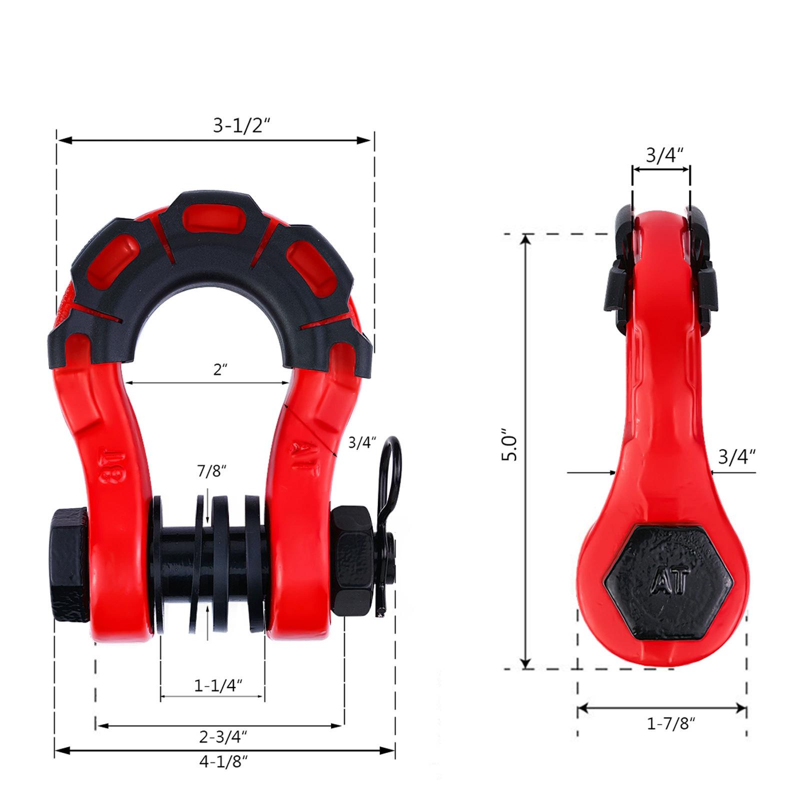 Nut type 8T shackle