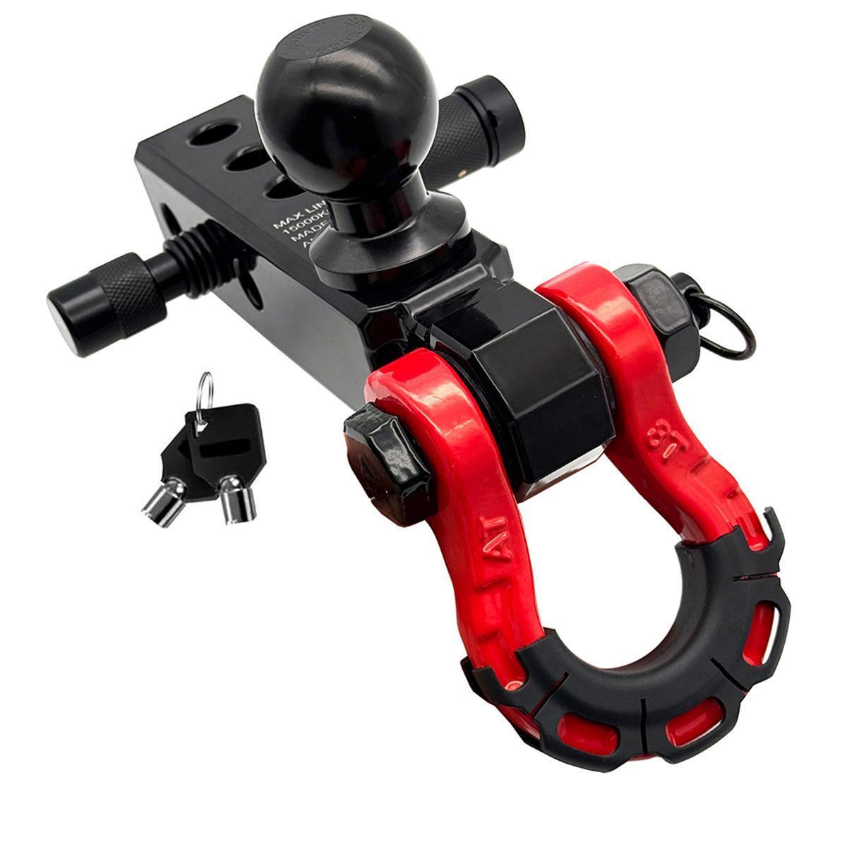 split three-hole trailer arm with ball 