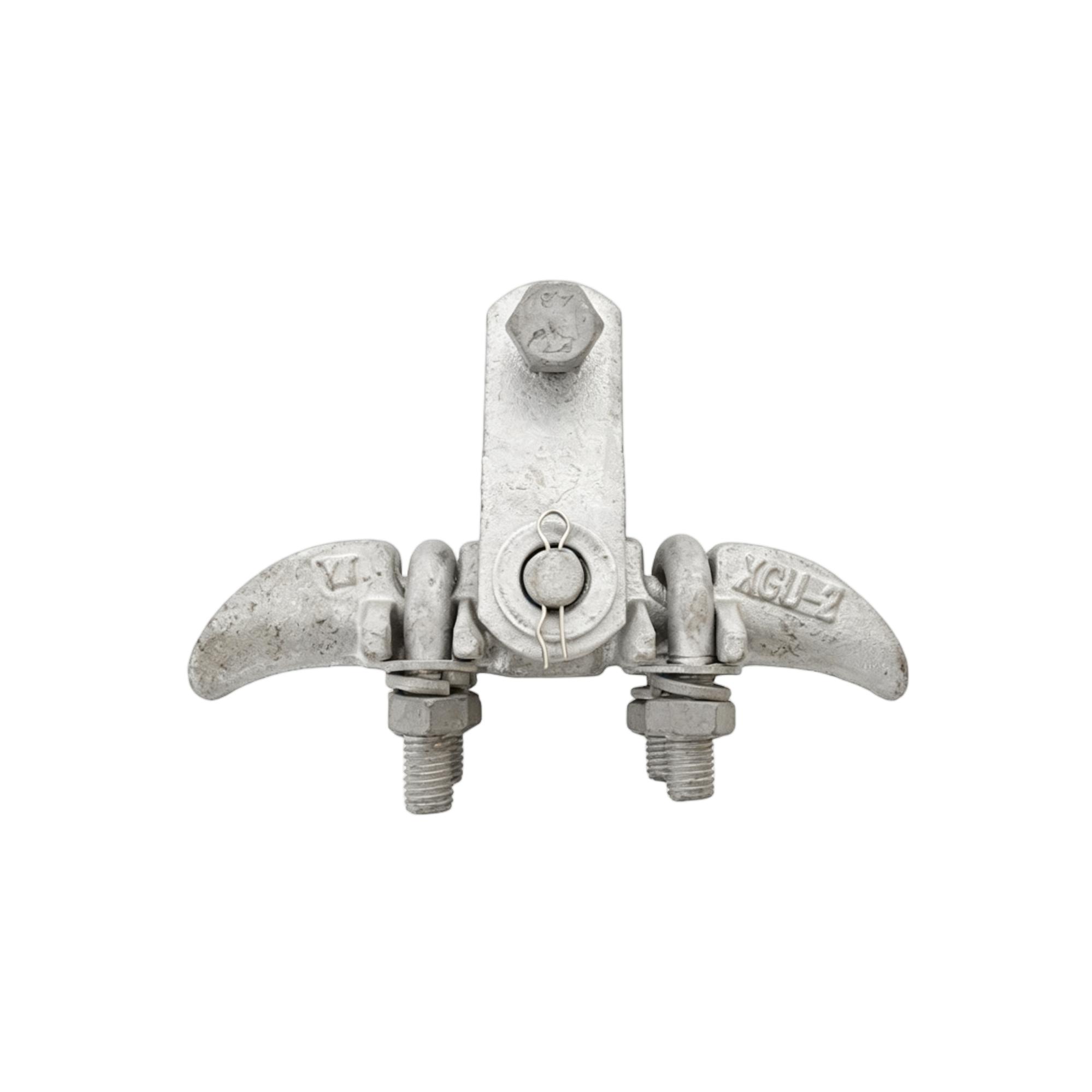 Hanging wire clamp